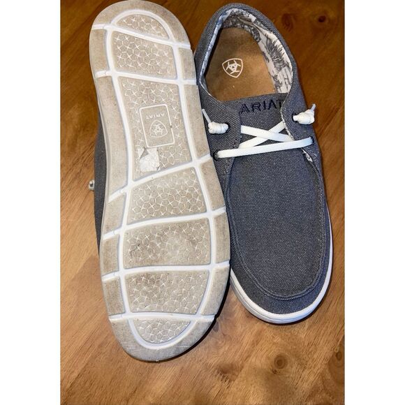 Ariat Ladies Hilo Washed Black (charcoal) Style 10040309. Size 9.5 - Picture 5 of 7